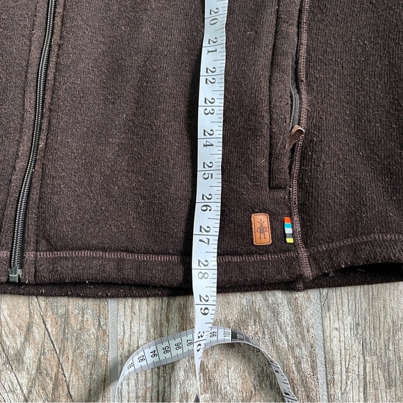 Smartwool Wool Blend Echo Lake Zip Up Vest, Brown, Men’s Size XXL - Picture 10 of 10